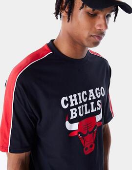 Camiseta NBA PANEL OS CHIBUL - Black/Fire Red