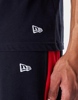 Camiseta NBA PANEL OS CHIBUL - Black/Fire Red