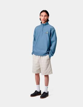 Sudadera CARHARTT WIP HALF ZIP AMERICAN SCRIPT - Sorrent