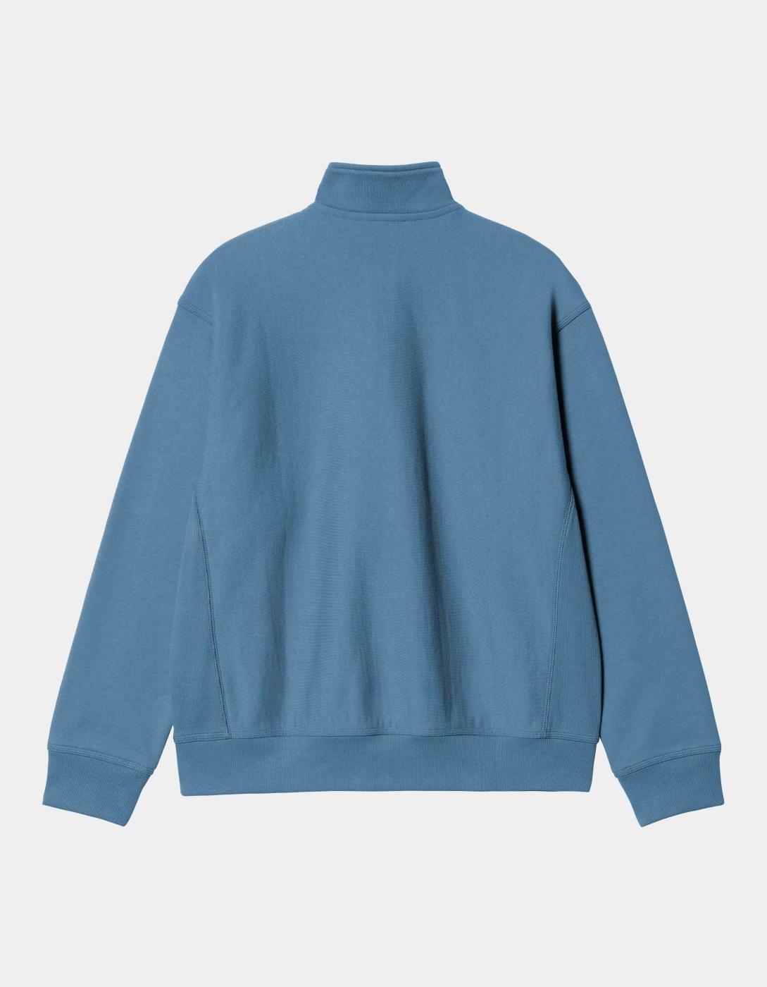 Sudadera CARHARTT WIP HALF ZIP AMERICAN SCRIPT - Sorrent