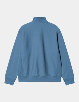 Sudadera CARHARTT WIP HALF ZIP AMERICAN SCRIPT - Sorrent