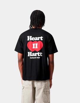 Camiseta CARHARTT WIP HEART II HARTT - Black