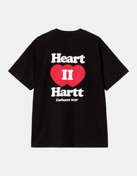 Camiseta CARHARTT WIP HEART II HARTT - Black