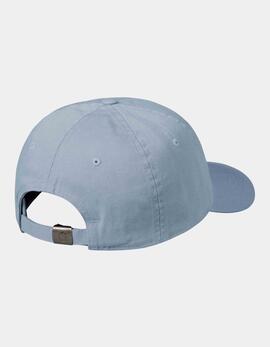 Gorra CARHARTT WIP MADISON LOGO - Blue Fog / White