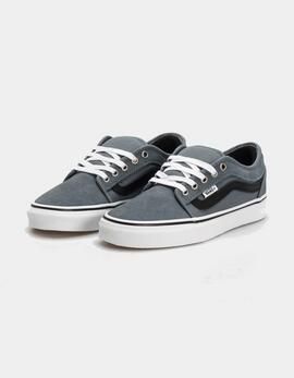 Zapatillas VANS SKATE CHUKKA LOW SIDESTRIPE - Black/Sla