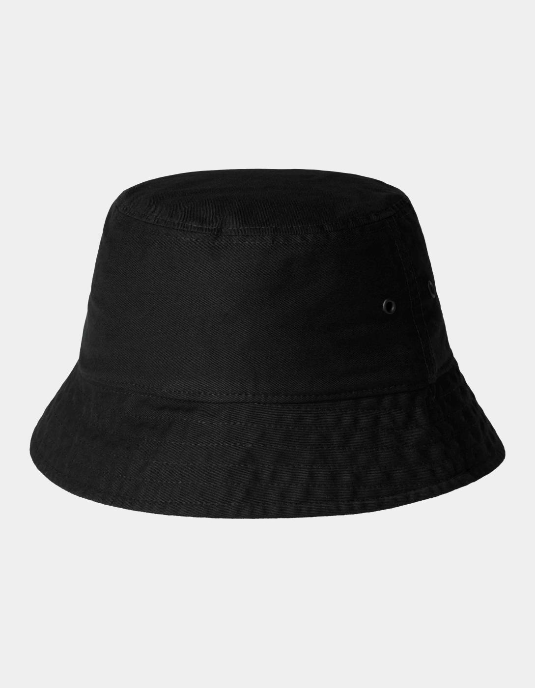 Gorro CARHART WIP MADISON LOGO BUCKET - Black/White