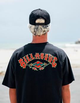 Camiseta BILLABONG ROSE ARCH - Washed Black