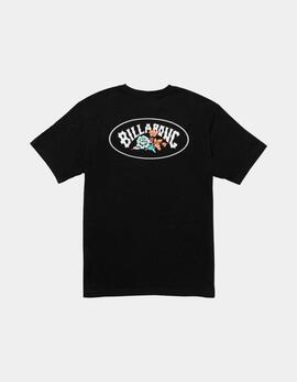 Camiseta BILLABONG ORBIT ARCH PREMIUM - Black