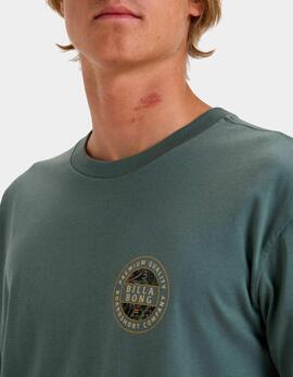 Camiseta BILLABONG ROTOR FILL - Dark Slate
