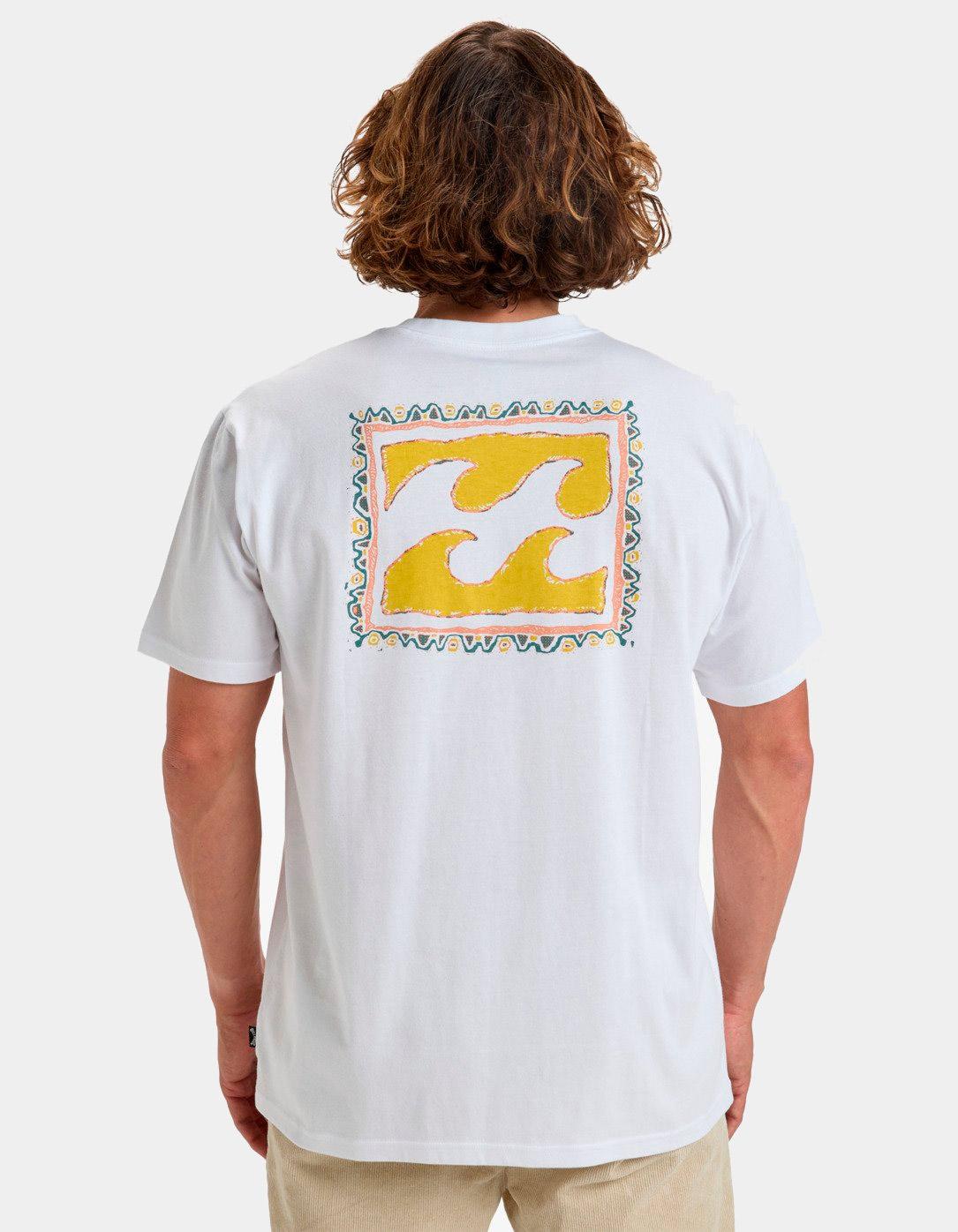 Camiseta BILLABONG CRAYON WAVE - White
