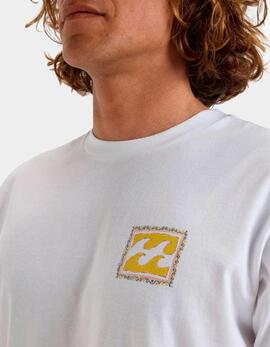 Camiseta BILLABONG CRAYON WAVE - White