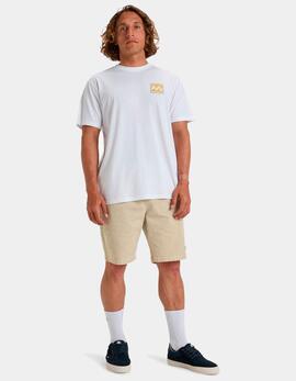 Camiseta BILLABONG CRAYON WAVE - White