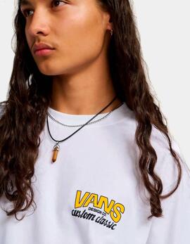 Camiseta VANS SHOP FRONT - White/Sunny Yellow
