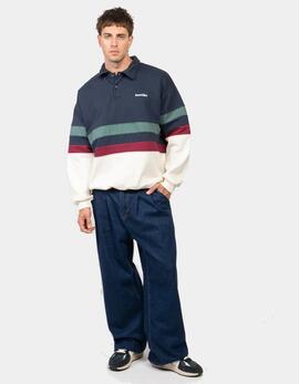 Sudadera KAOTIKO CHANG - Navy/Heura/Wine