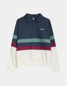 Sudadera KAOTIKO CHANG - Navy/Heura/Wine