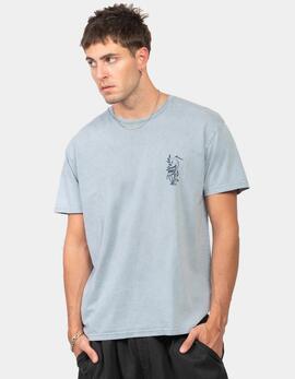 Camiseta KAOTIKO WASHED LOTUS - Steel