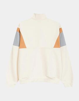 Sudadera Crew ARTHUR - Bone/Hazelnut/Palid Blue