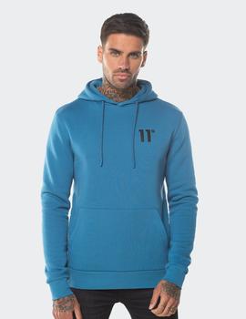 Sudadera Eleven Degre CORE PULLOVER HOODIE -DEEP WATER BLUE