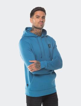 Sudadera Eleven Degre CORE PULLOVER HOODIE -DEEP WATER BLUE