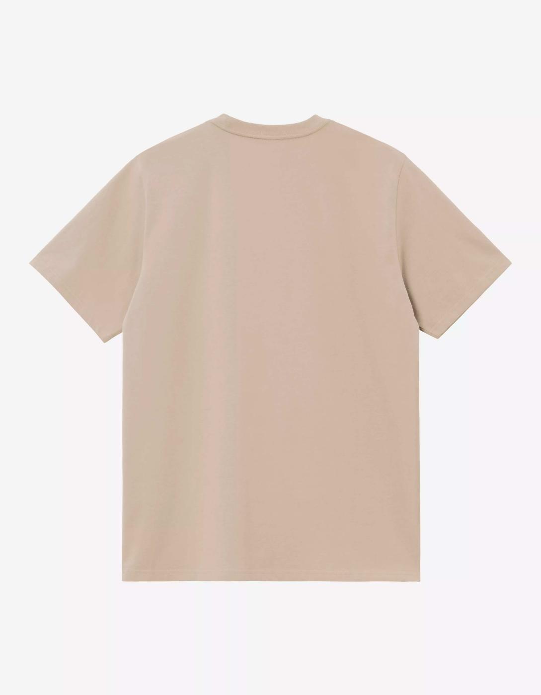 Camiseta SCRIPT EMBROIDERY - Fleur de Sel / White