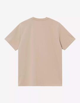 Camiseta SCRIPT EMBROIDERY - Fleur de Sel / White