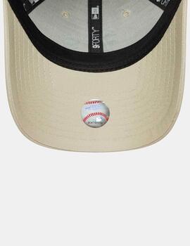 Gorra NEW ERA 940 LEAGUE ESSENTIAL OAKATH  - Light Beige