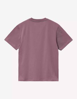 Camiseta W' CARHARTT WIP  POCKET - Phlox
