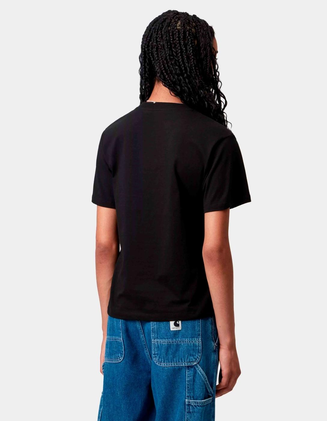 Camiseta W' CARHARTT WIP  POCKET - Black