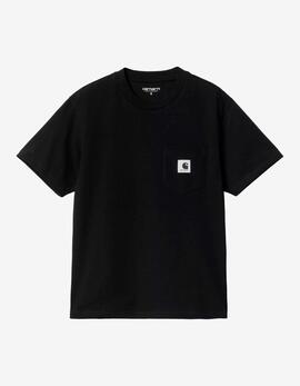 Camiseta W' CARHARTT WIP  POCKET - Black