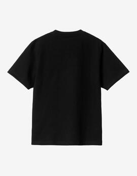 Camiseta W' CARHARTT WIP  POCKET - Black