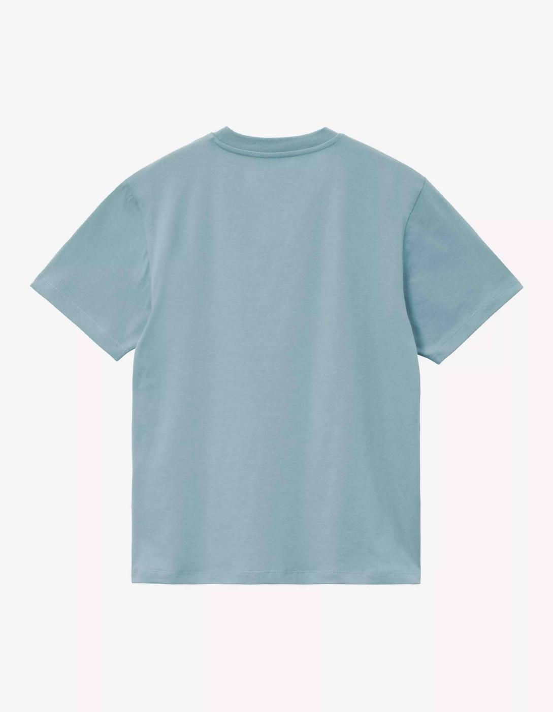 Camiseta W' CARHARTT WIP  POCKET - Citadel