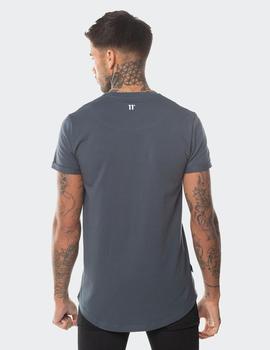 Camiseta  Eleven Degree CORE MUSCLE FIT T-SHIRT - ANTHRACITE