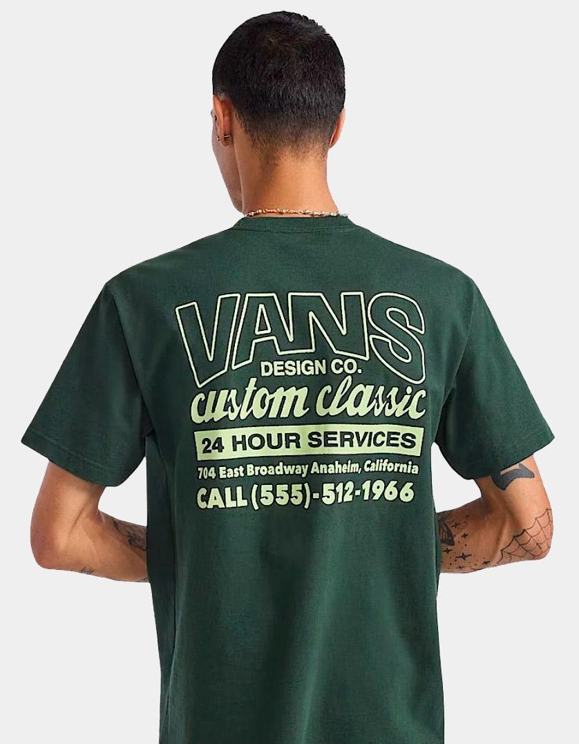 Camiseta VANS SHOP FRONT - Dried Kelp