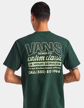 Camiseta VANS SHOP FRONT - Dried Kelp