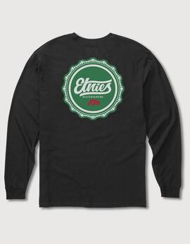 Camiseta Manga Larga ETNIES BOTTLE CAP - Black