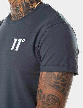 Camiseta  Eleven Degree CORE MUSCLE FIT T-SHIRT - ANTHRACITE