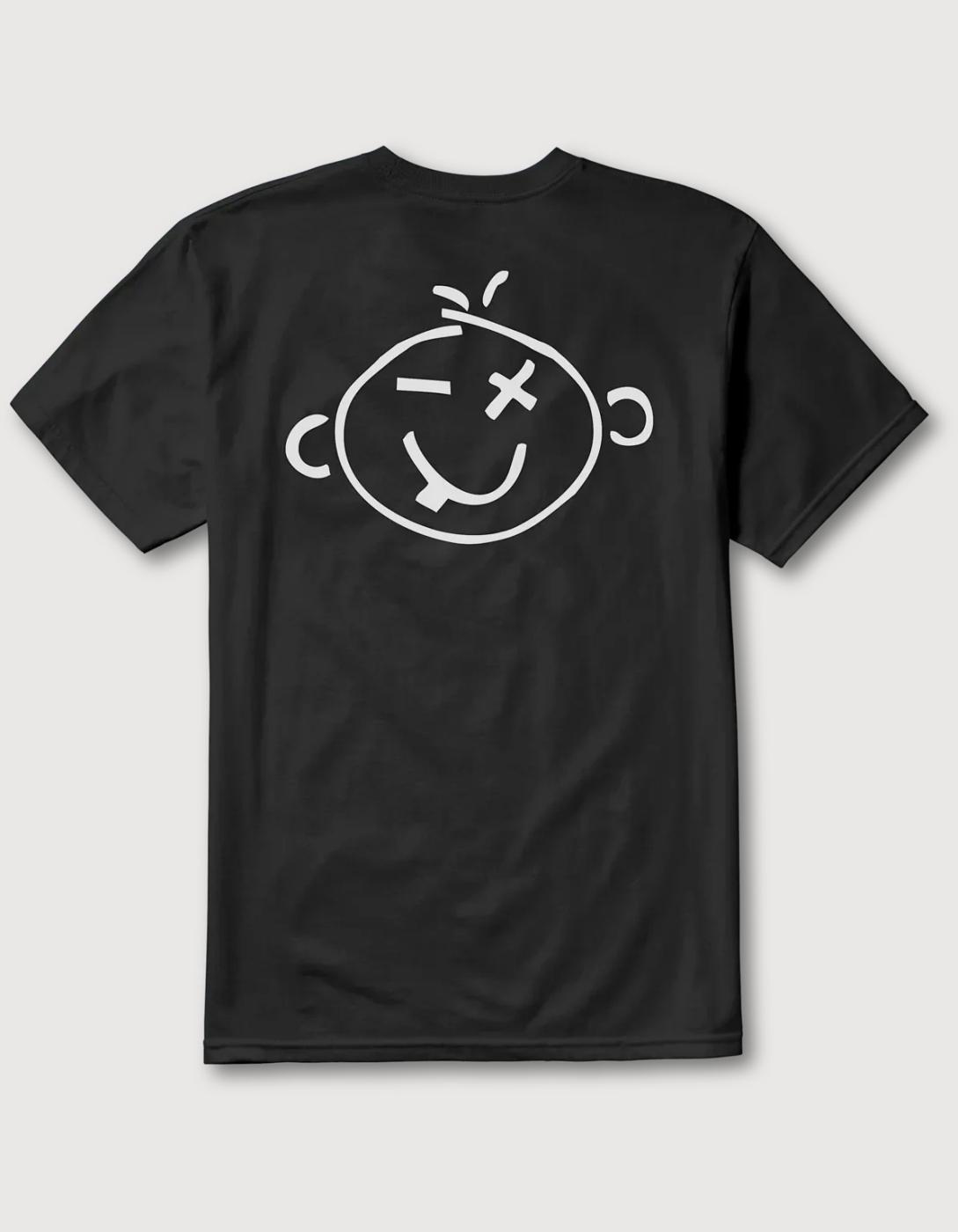 Camiseta ETNIES KO MAN - Black/White