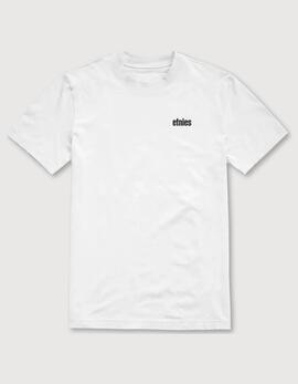 Camiseta ETNIES KO MAN - White/Black