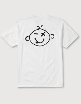 Camiseta ETNIES KO MAN - White/Black