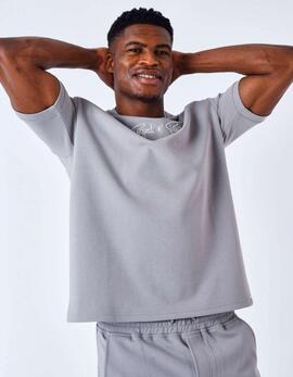 Camiseta PROJECT X PARIS T231021 - Gris Claro