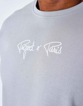 Camiseta PROJECT X PARIS T231021 - Gris Claro