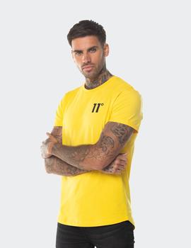Camiseta Eleven Degree CORE MUSCLE FIT T-SHIRT - MUSTARD
