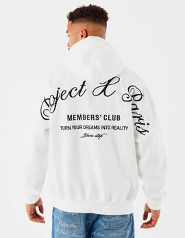 Sudadera Capucha PROJECT X PARIS 2522302 - Blanco Roto