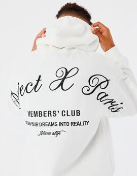 Sudadera Capucha PROJECT X PARIS 2522302 - Blanco Roto