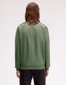 Chaqueta FRED PERRY J4620 - Laurel Wreath Green/Black