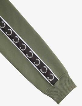 Chaqueta FRED PERRY J4620 - Laurel Wreath Green/Black