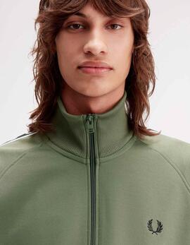 Chaqueta FRED PERRY J4620 - Laurel Wreath Green/Black