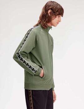 Chaqueta FRED PERRY J4620 - Laurel Wreath Green/Black