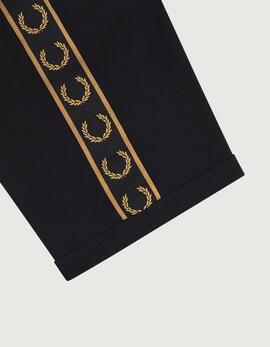 Camiseta FRED PERRY M4613 - Black/Shadedston