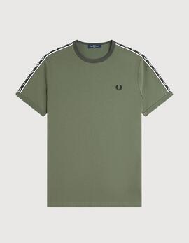 Camiseta M4613 - Laurel Wreath Green/Black